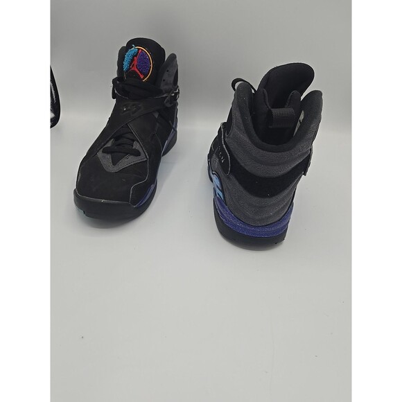 Air Jordan Aqua 8 2015 Black Men’s Shoe Size 8.5 Good Condition